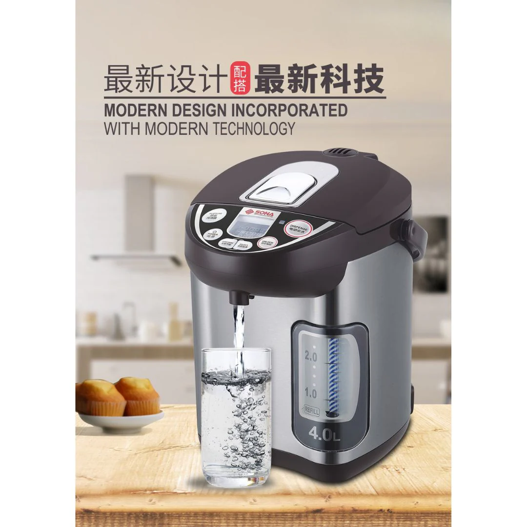 Sona 4L Non-Stick Coated Airpot - Image 4