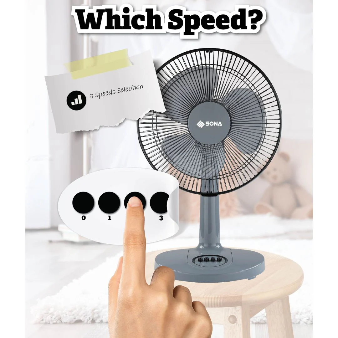 Sona Desk Fan - Image 4