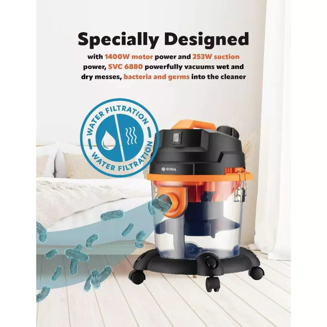 Sona Water Filtration Vacuum Cleaner - Image 3
