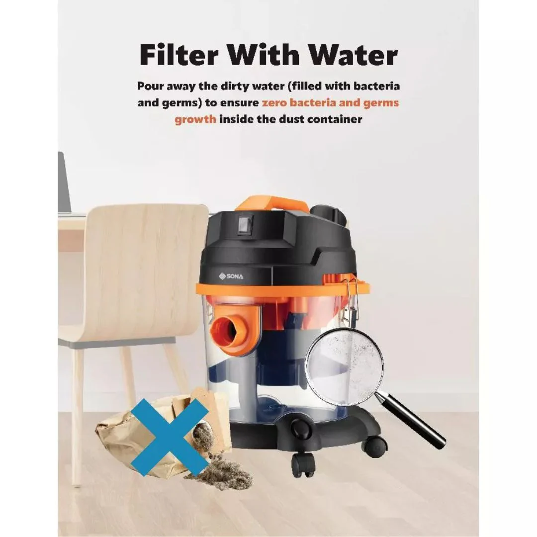 Sona Water Filtration Vacuum Cleaner - Image 4