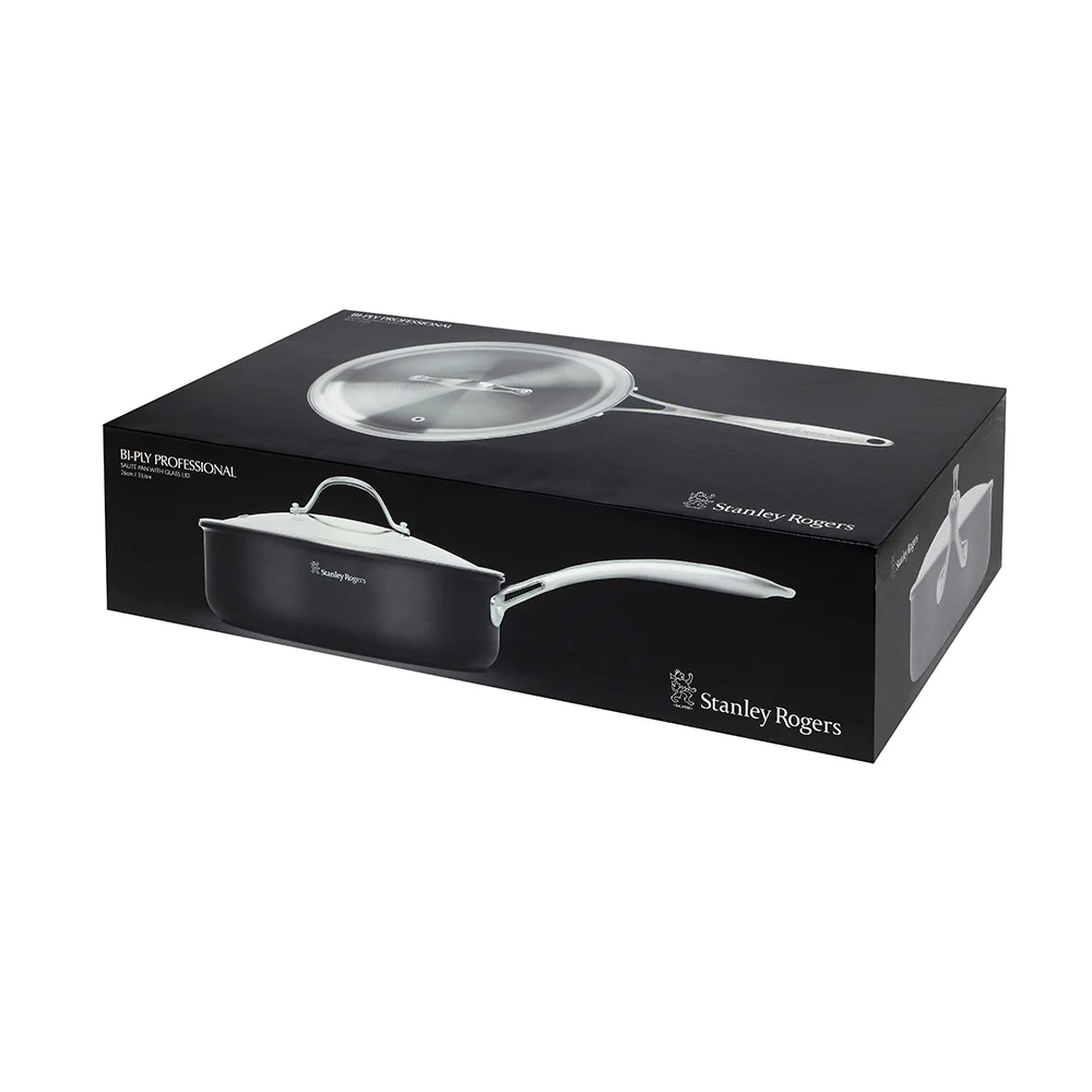 STANLEY ROGERS Bi-Ply Professional Saute Pan 26cm / 3L - Image 4