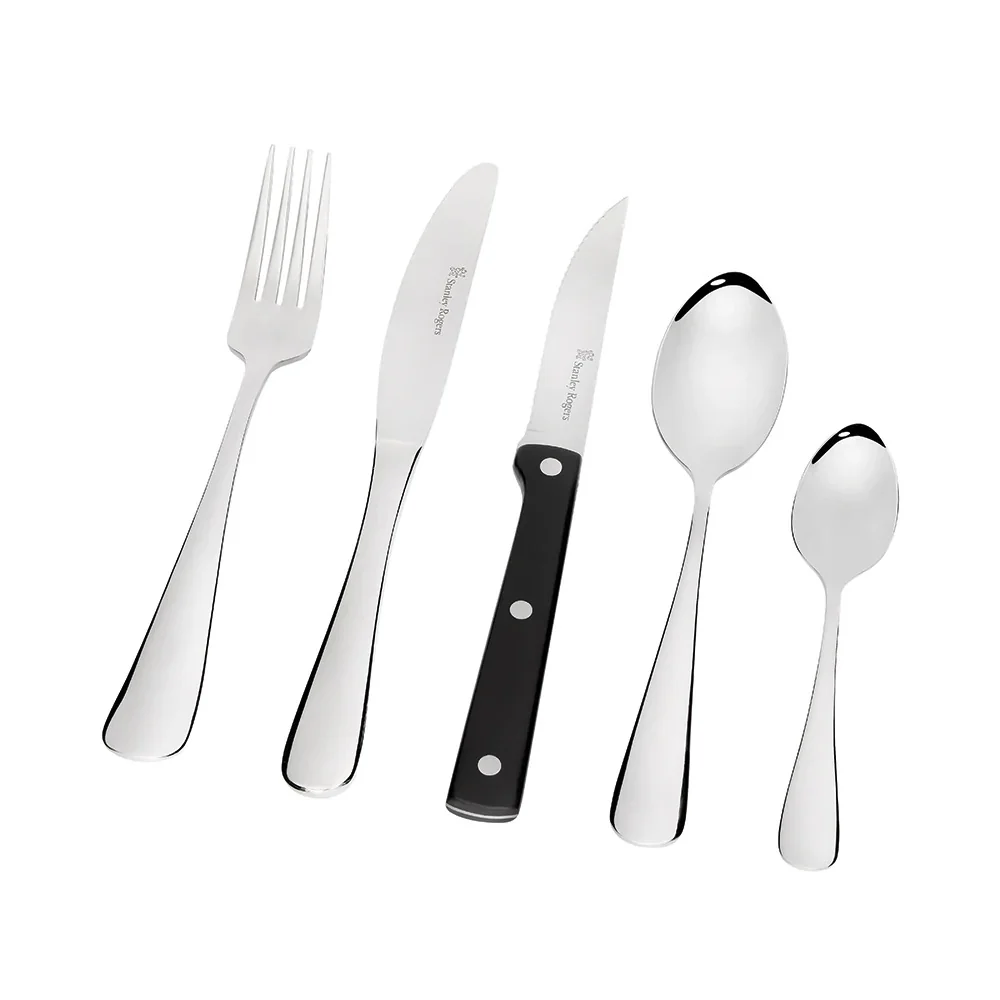 STANLEY ROGERS Hampstead 40 Piece Cutlery Set with Steak Knives - Image 3