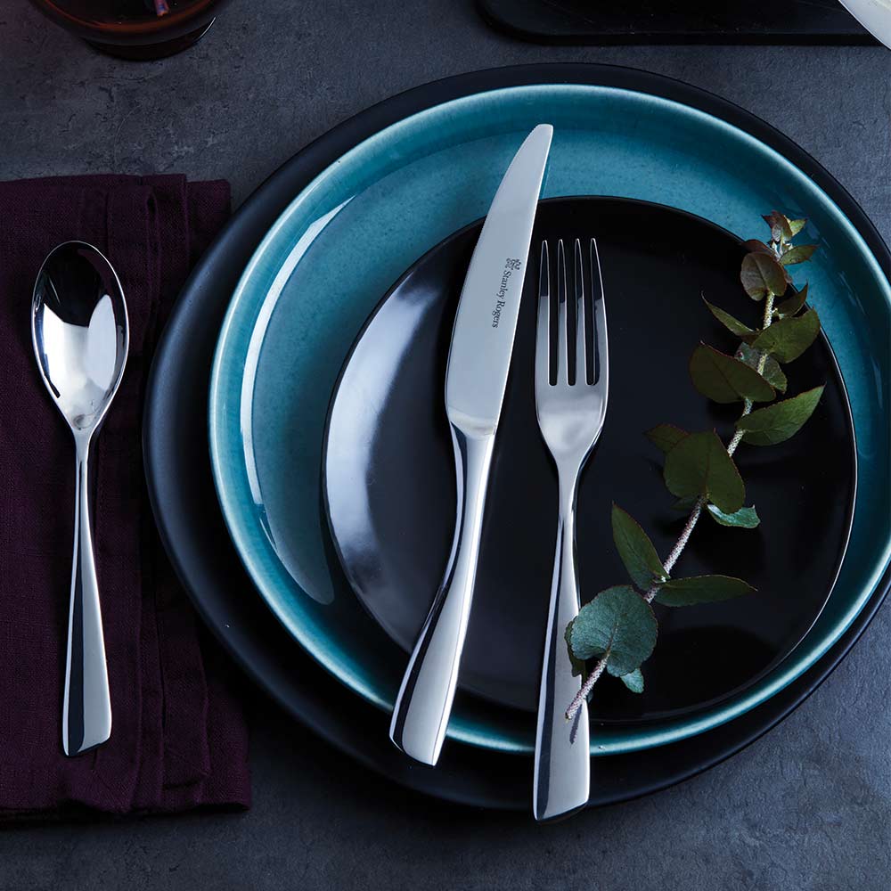 STANLEY ROGERS Soho Serving Spoons 2 Piece Cutlery Set - Image 5