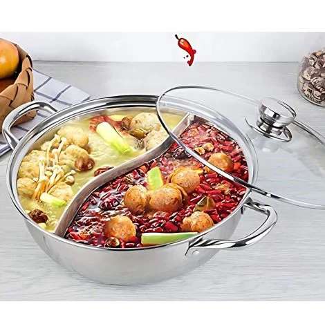 Steelcraft 28Cm Divided Steamboat Pan - Image 3