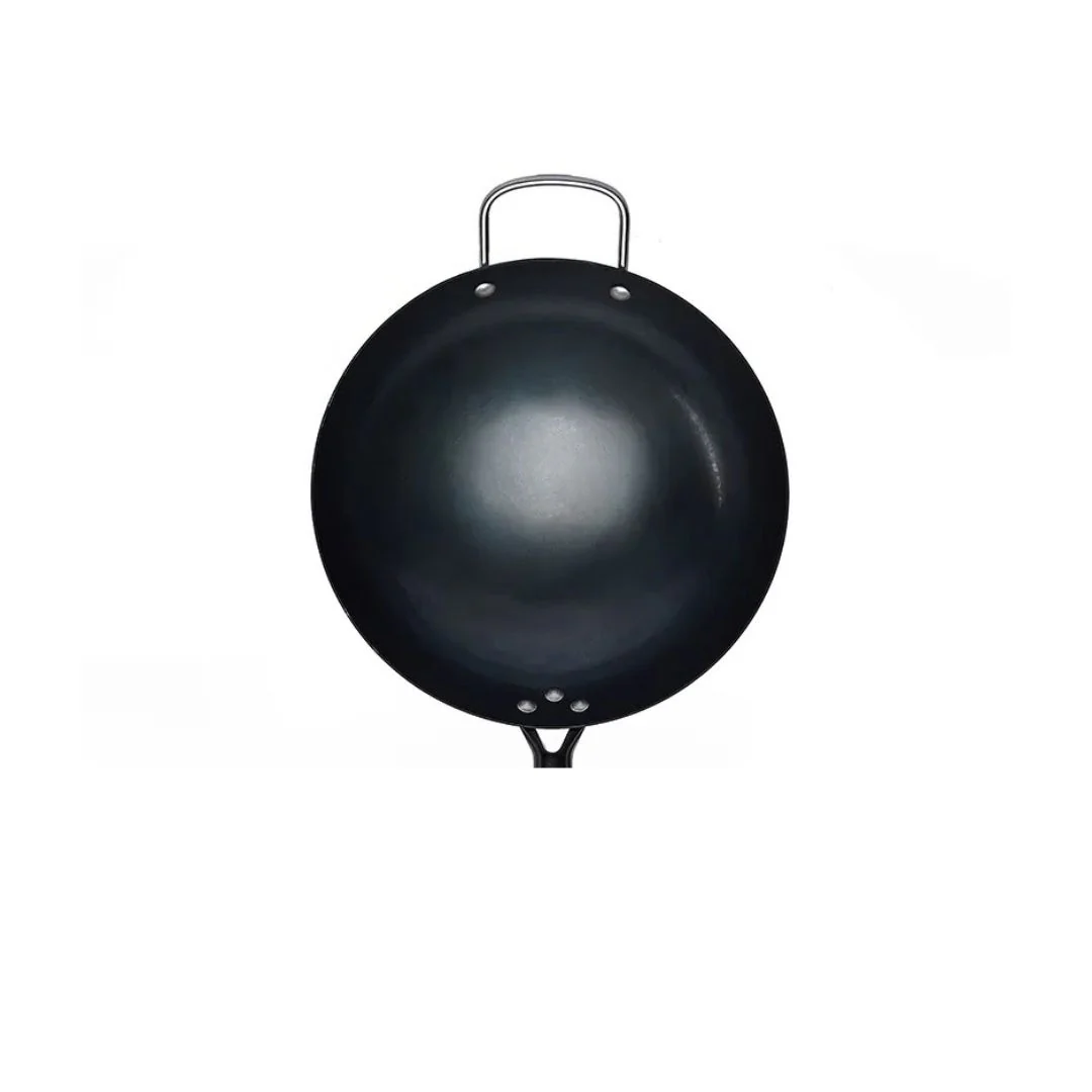 Steelcraft Black Steel 34cm Wok - Image 3