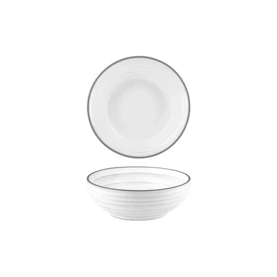 Tablekraft Linea Round Deep Bowl 160x55mm White - Image 2