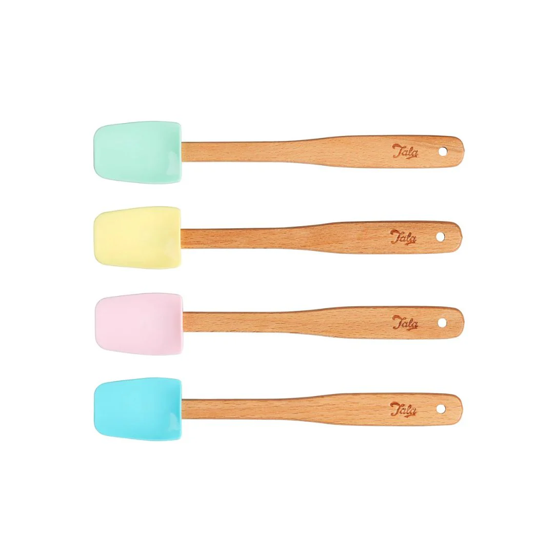 Tala Silicone Mini Spatula with Wooden Handle - Image 5