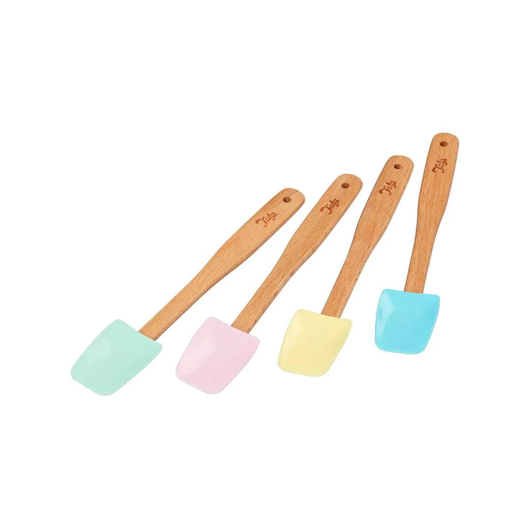 Tala Silicone Mini Spatula with Wooden Handle - Image 6
