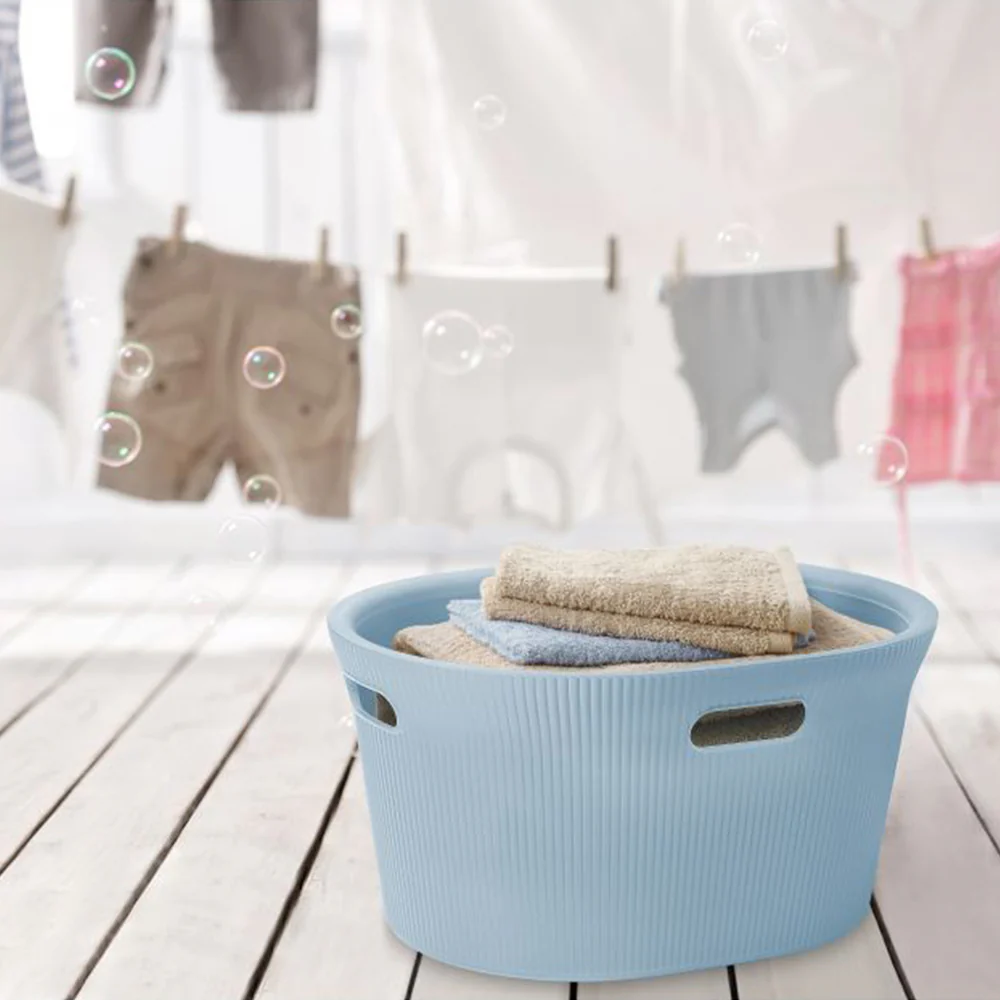 Tatay Laundry Basket BAOBAB (White) T0420.01 - Image 3