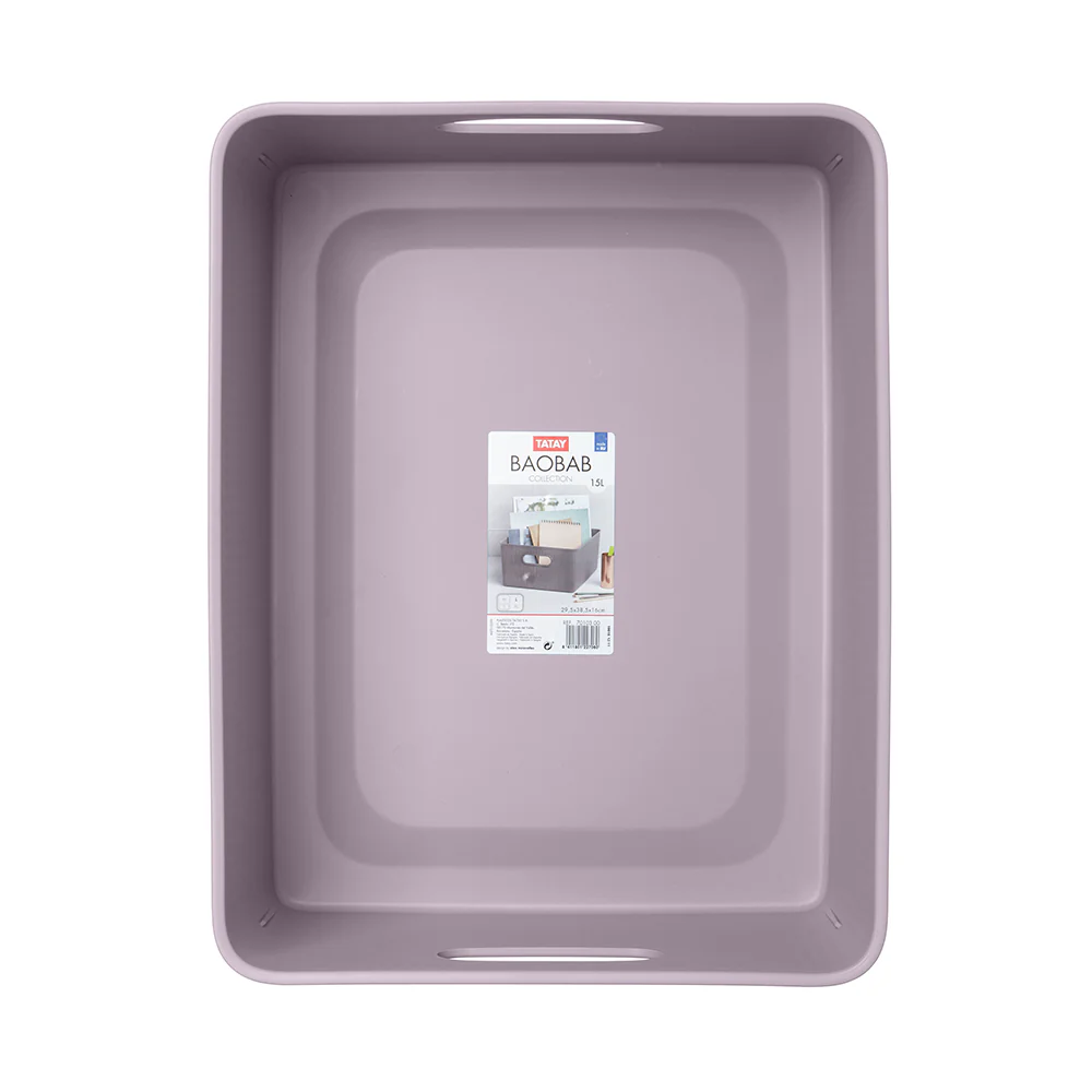 Tatay Storage Basket L 15L BAOBAB (Lilac) T0103.02 - Image 2