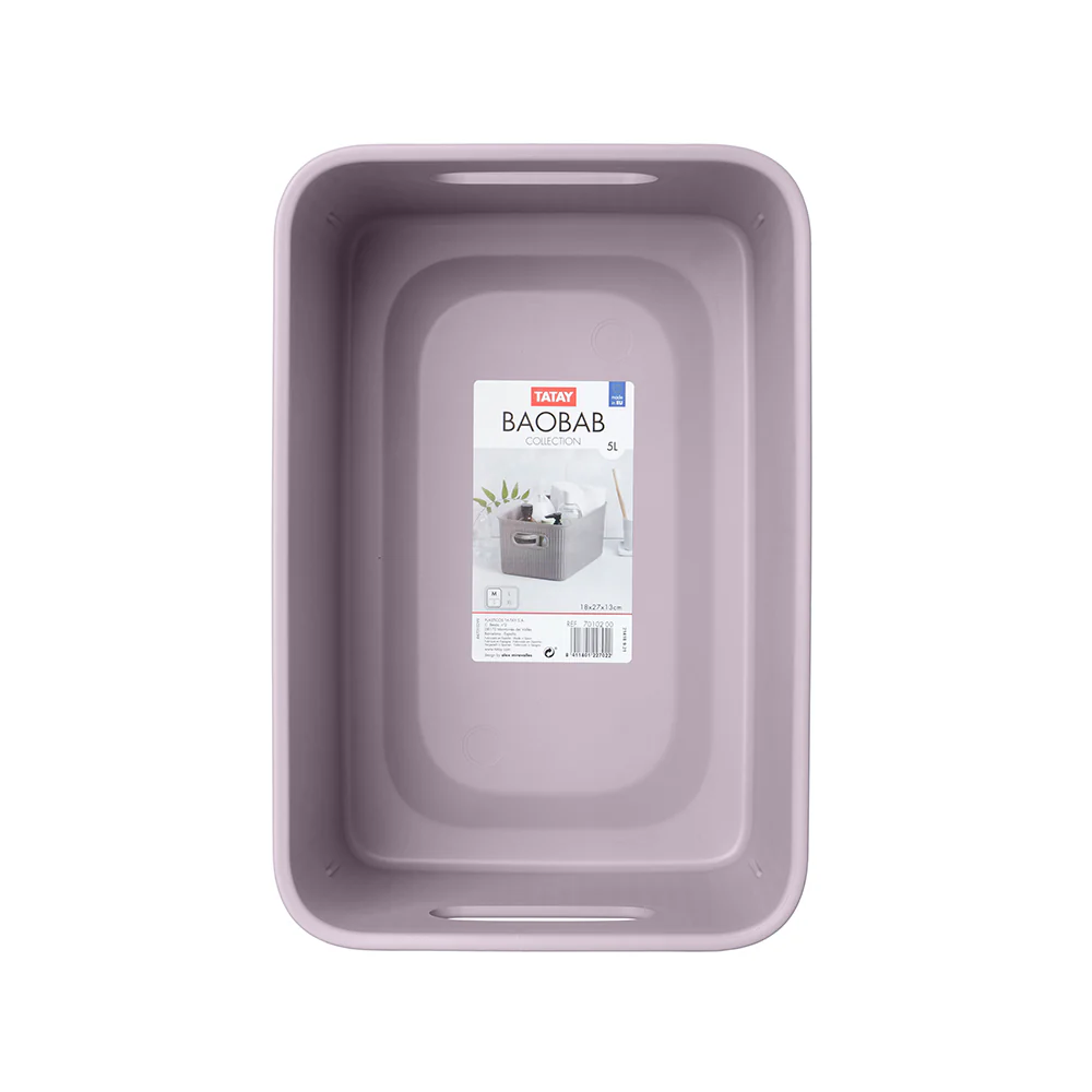 Tatay Storage Basket M 5L BAOBAB (Lilac) T0102.02 - Image 2
