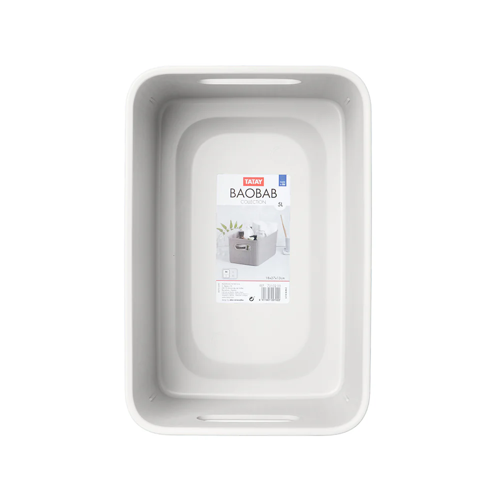 Tatay Storage Basket M 5L BAOBAB (White) T0102.01 - Image 2