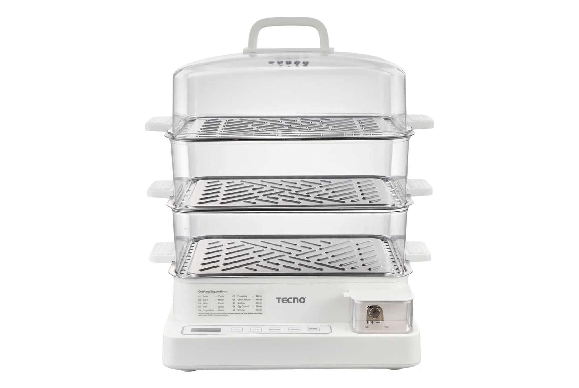 Tecno Large Capacity Electric Steamer