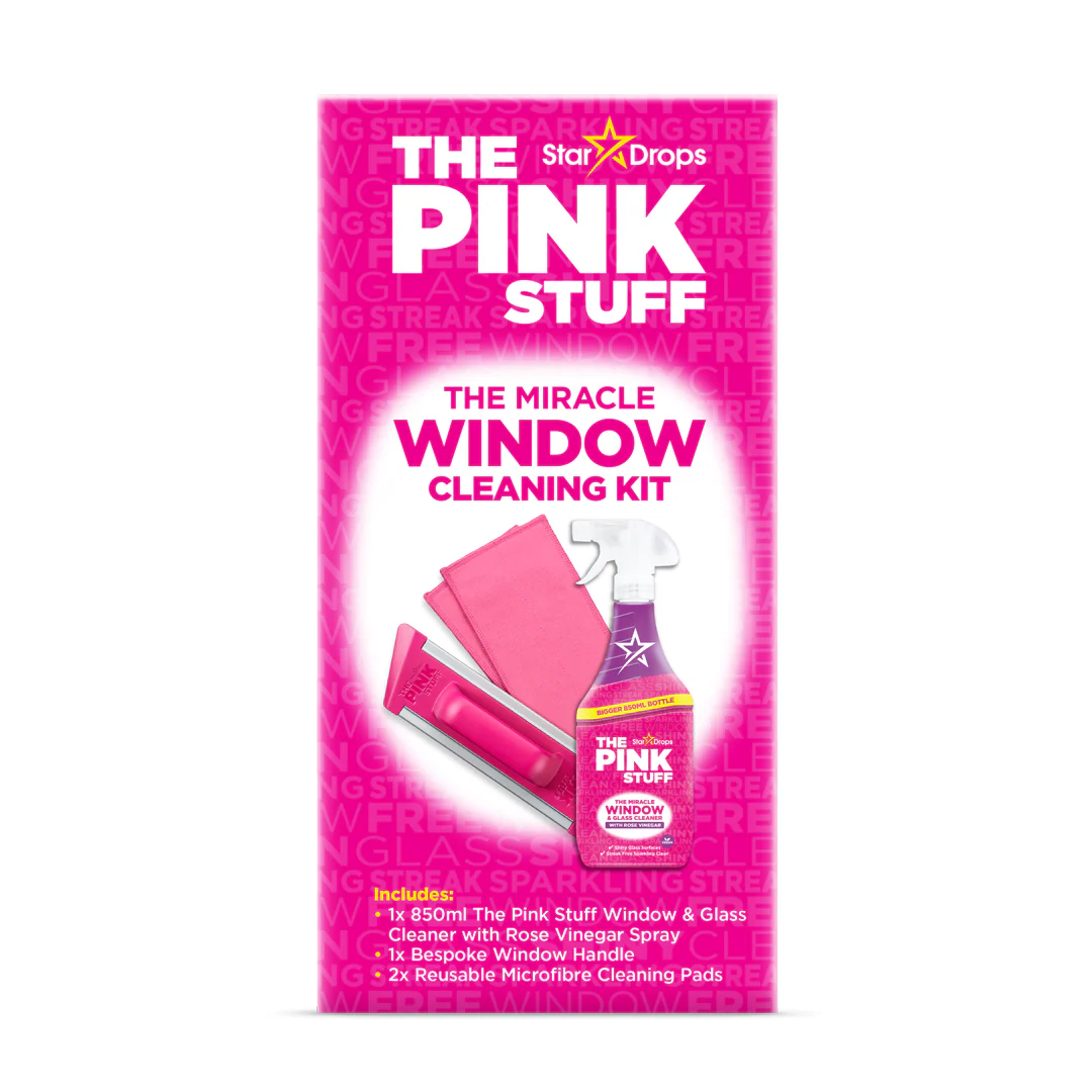 The Pink Stuff The Miracle Window Cleaning Kit