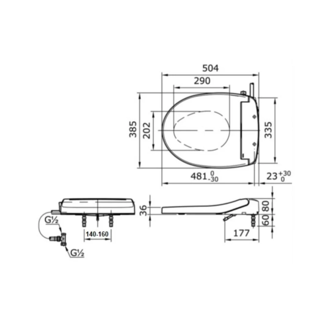 Toto Ecowasher TCW08S Set - Image 5