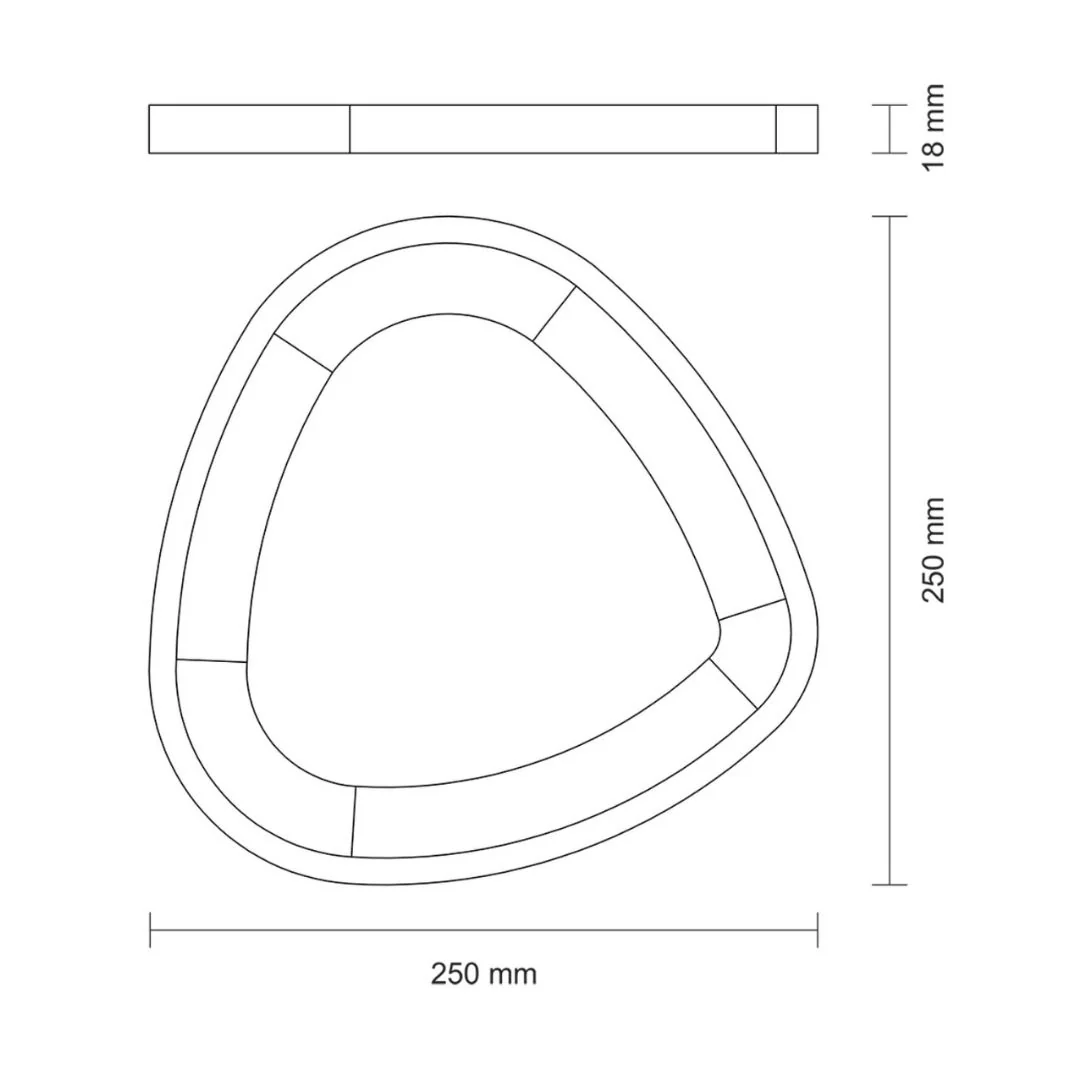 Tramontina 25x25x1.8cm Serving Board - Image 4