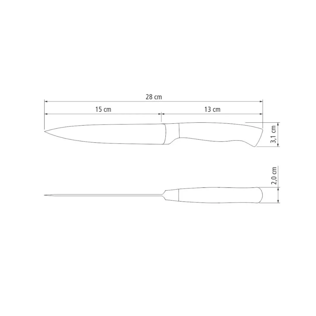 Tramontina Cronos 8IN Chef Knife - Image 4