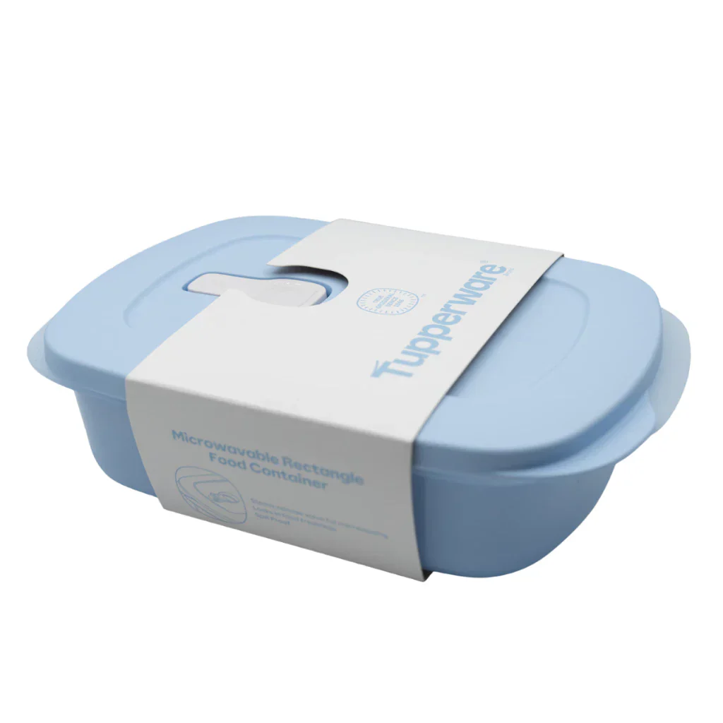 Tupperware Microwave Rectangular Food Container (1L) TP0029 - Image 3