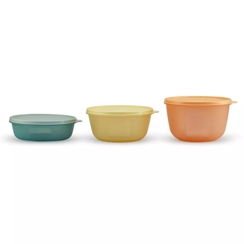 Tupperware Modular 3pcs Bowl Variety Set (1x950ml/1x1.4L/1x1.9L) TP0003 - Image 2