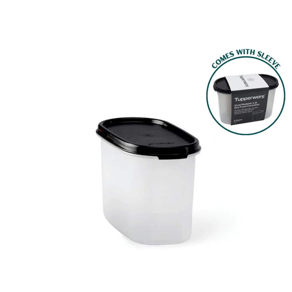 Tupperware Oval Modular Dry Food Container (1.1L) TP0010