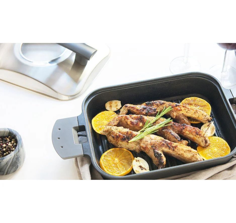 Uchicook Steam Grill Stainless Steel Cover - Image 4