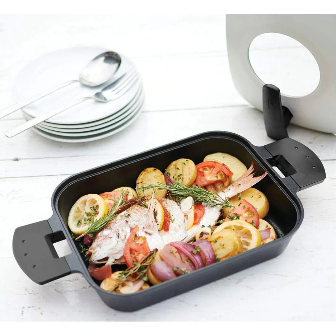 Uchicook Steam Grill with Metal Cover - Image 3
