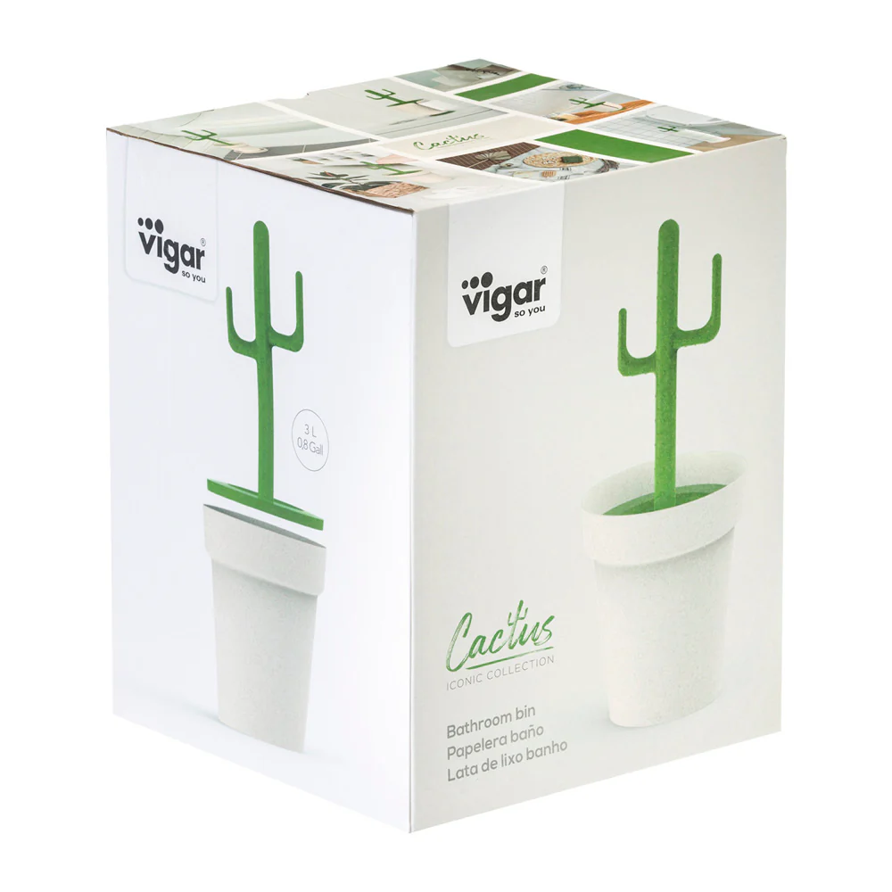 Vigar 3L Bathroom Bin - Image 6