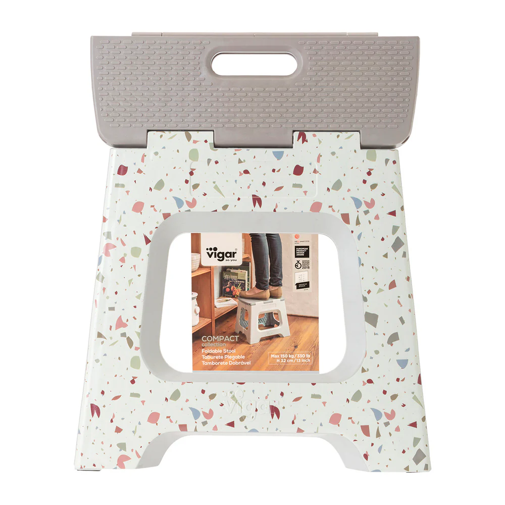 Vigar Compact Foldable 32cm Stool - Image 4
