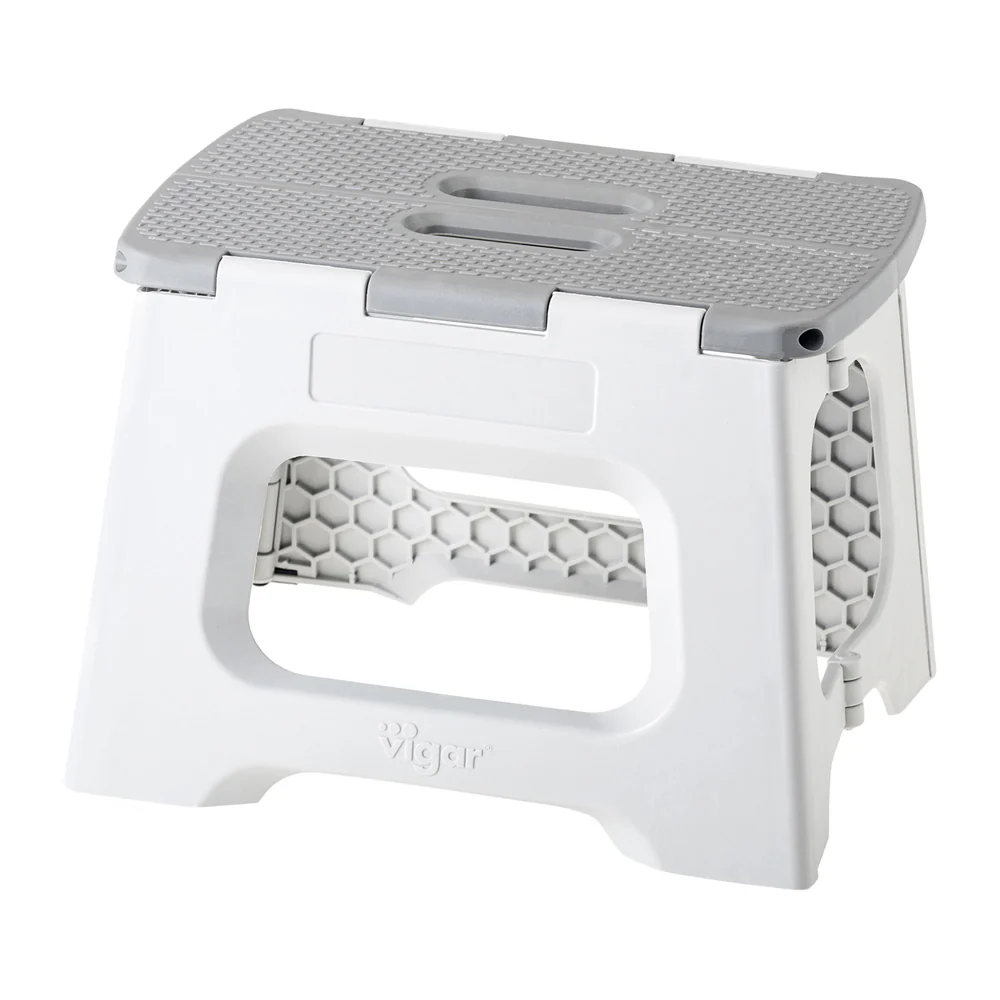 Vigar Compact Grey Foldable Stool - Image 10