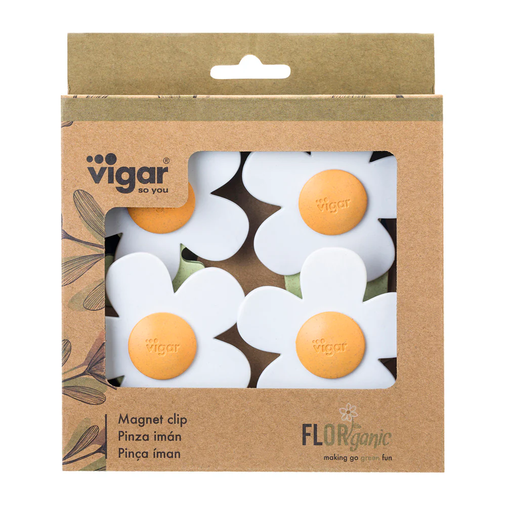 Vigar Florganic Magnet Clip 4pc - Image 4