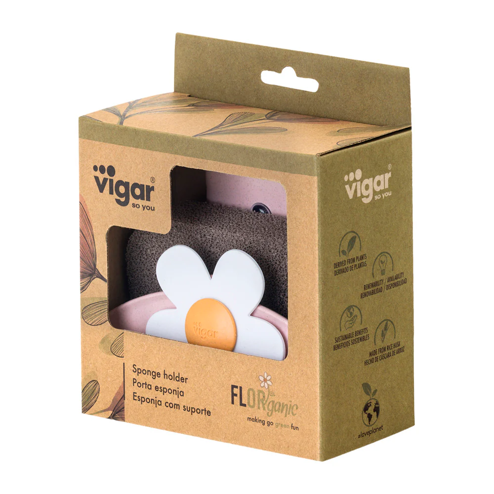 Vigar Florganic Suction Holder + Sponge - Image 5