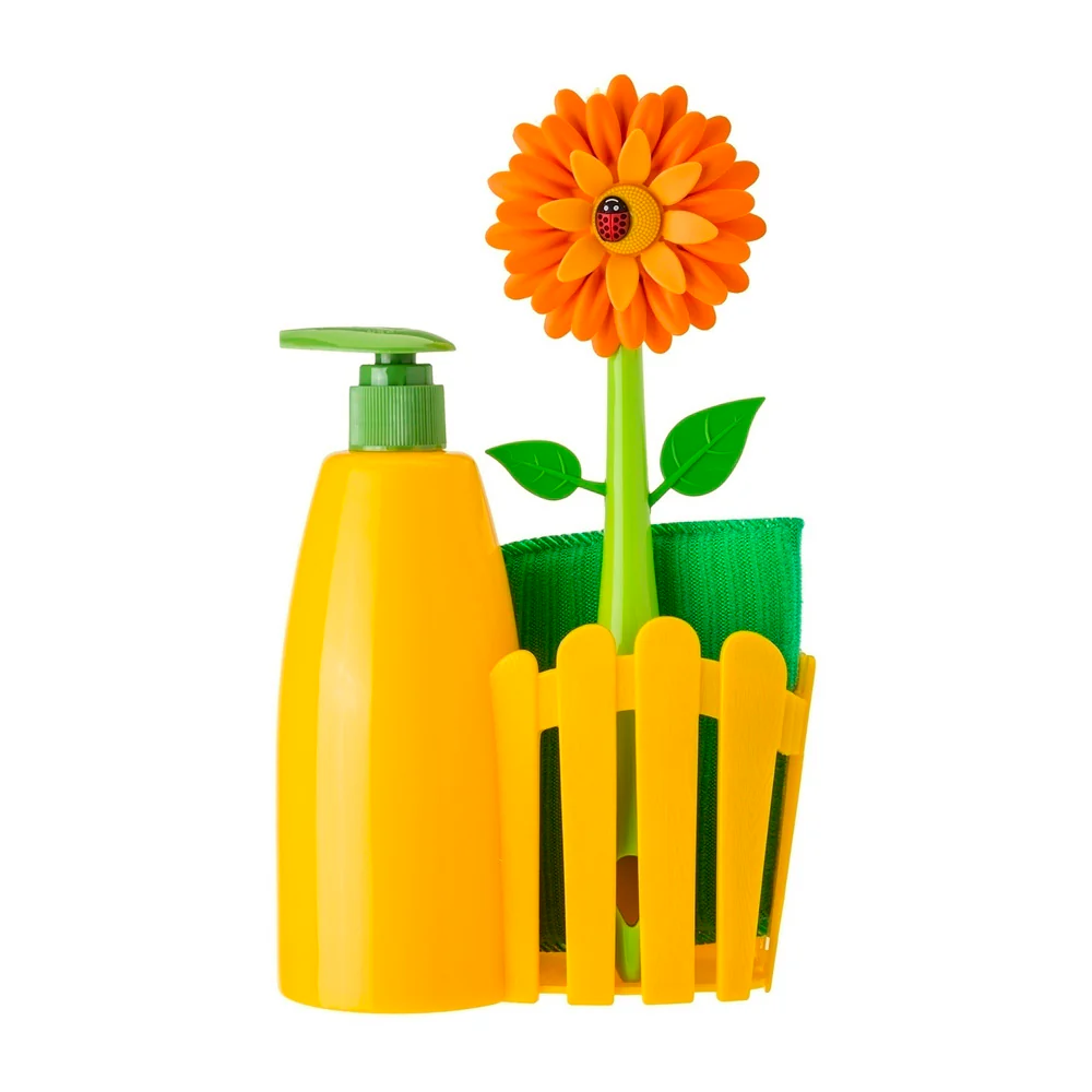 Vigar Flower Power 3pc Sink Caddy Set + Dispenser - Image 8