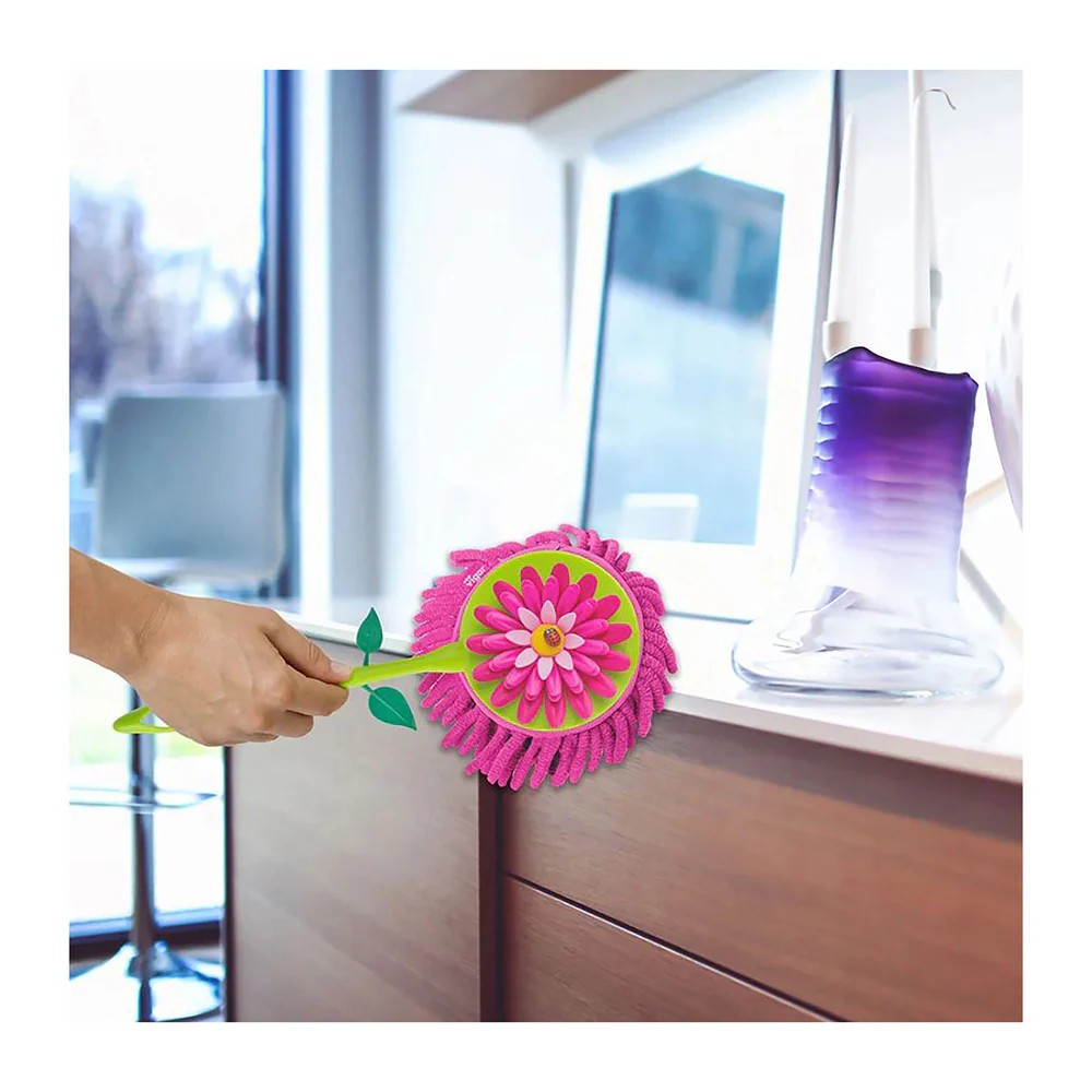 Vigar Flower Power Round Microfibre Duster - Image 3