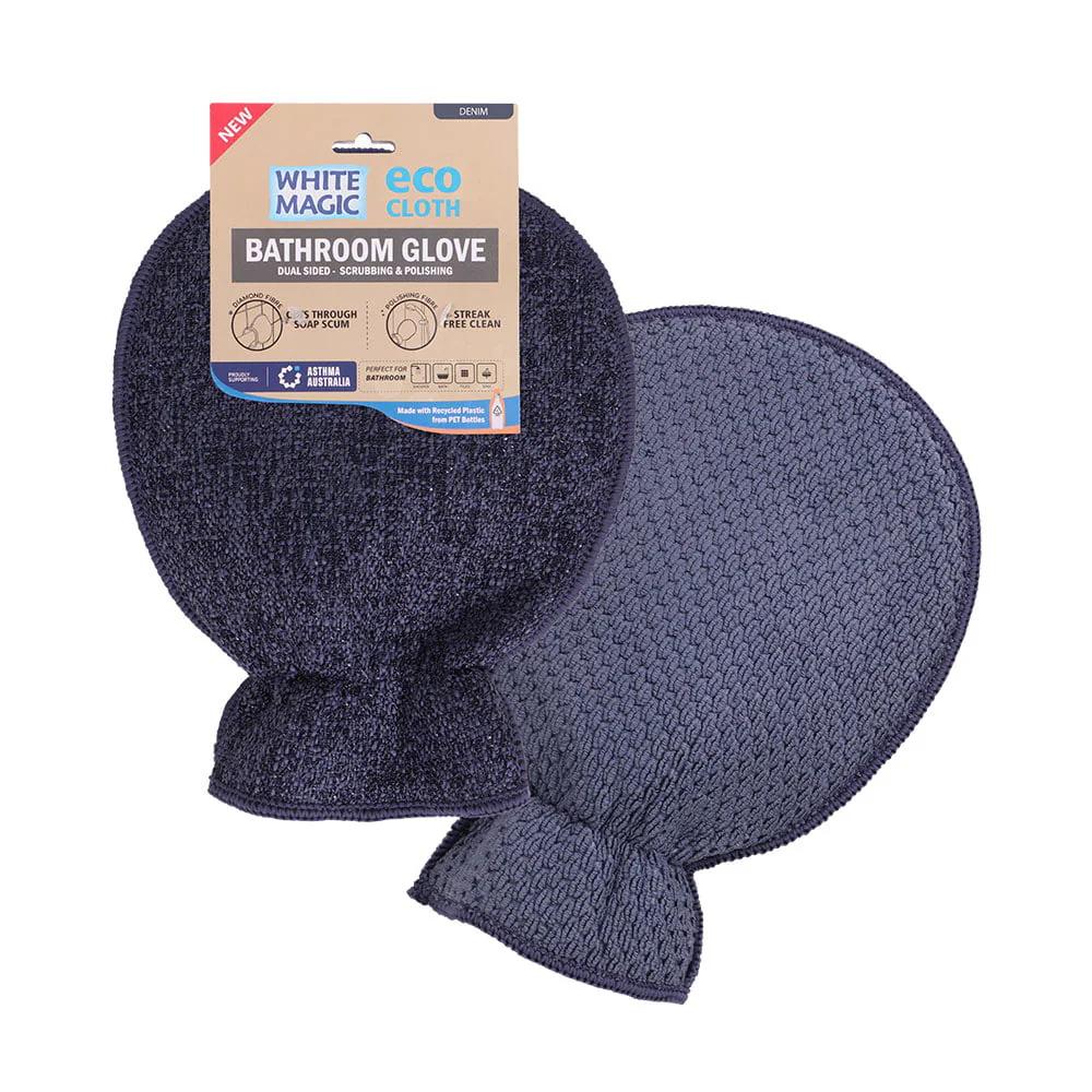 White Magic Eco Cloth Bathroom Glove - Image 7