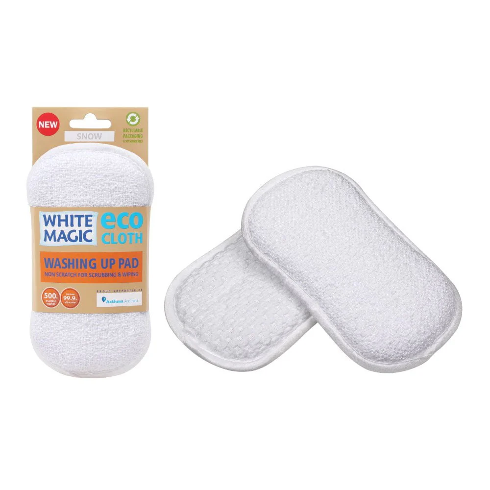 White Magic Eco Cloth Washing Up Pad - Image 13