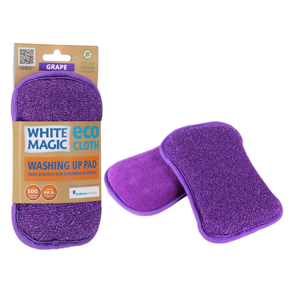 White Magic Eco Cloth Washing Up Pad - Image 9