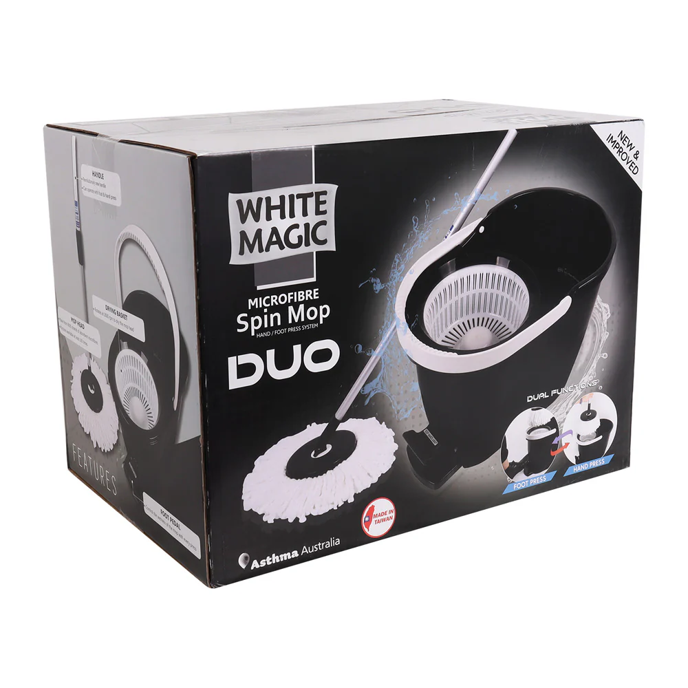 White Magic Spin Mop Duo - Image 7
