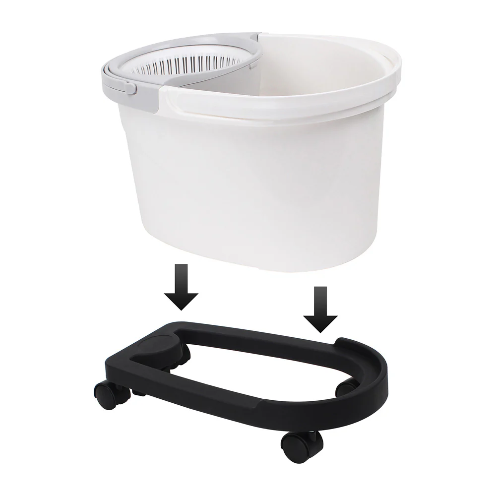 White Magic Spin Mop Trolley - Image 2