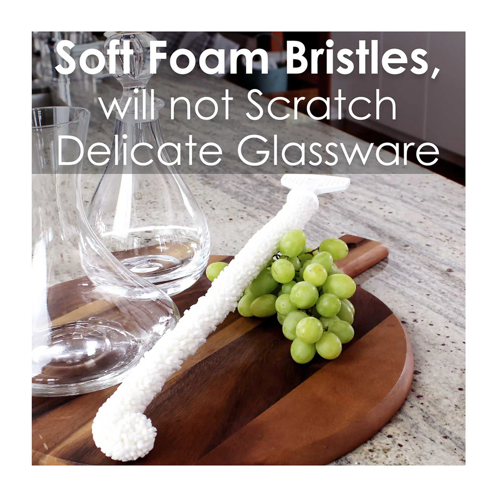 White Magic Wine Decanter Washing Brush - Image 5