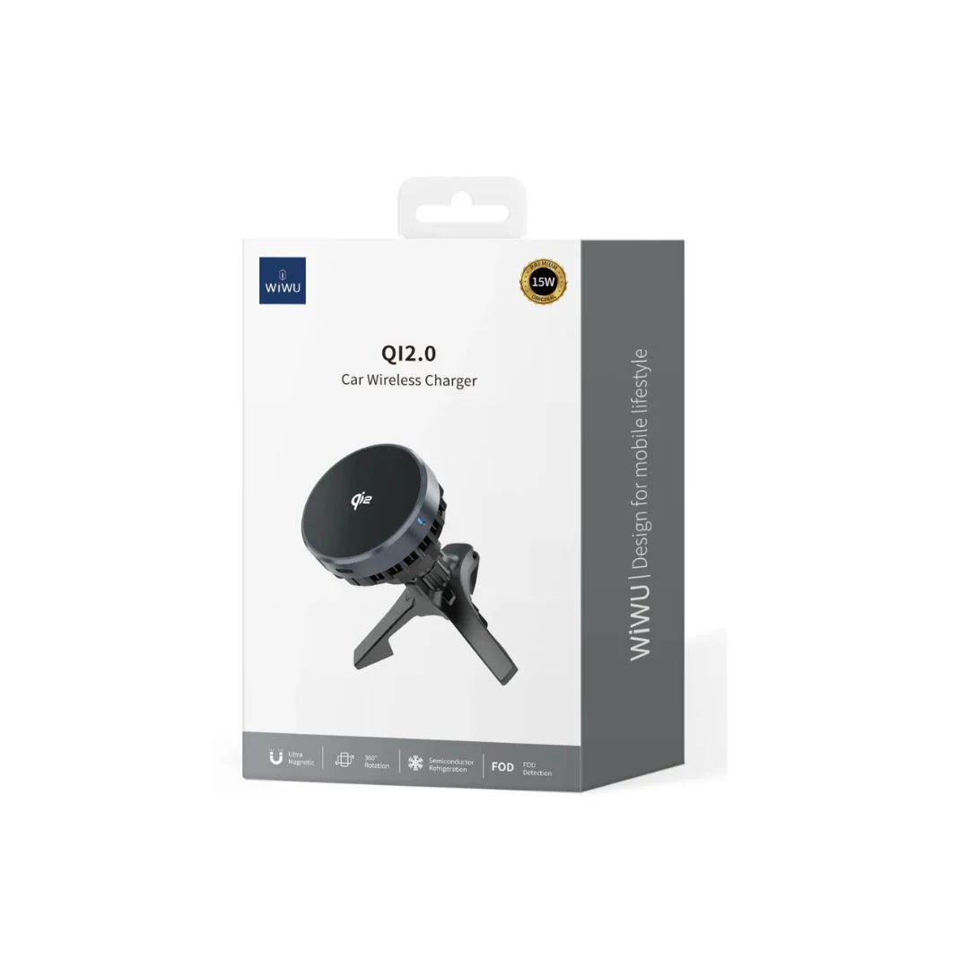 Wiwu CH-319 Qi2.0 Car Wireless Charger - Image 5