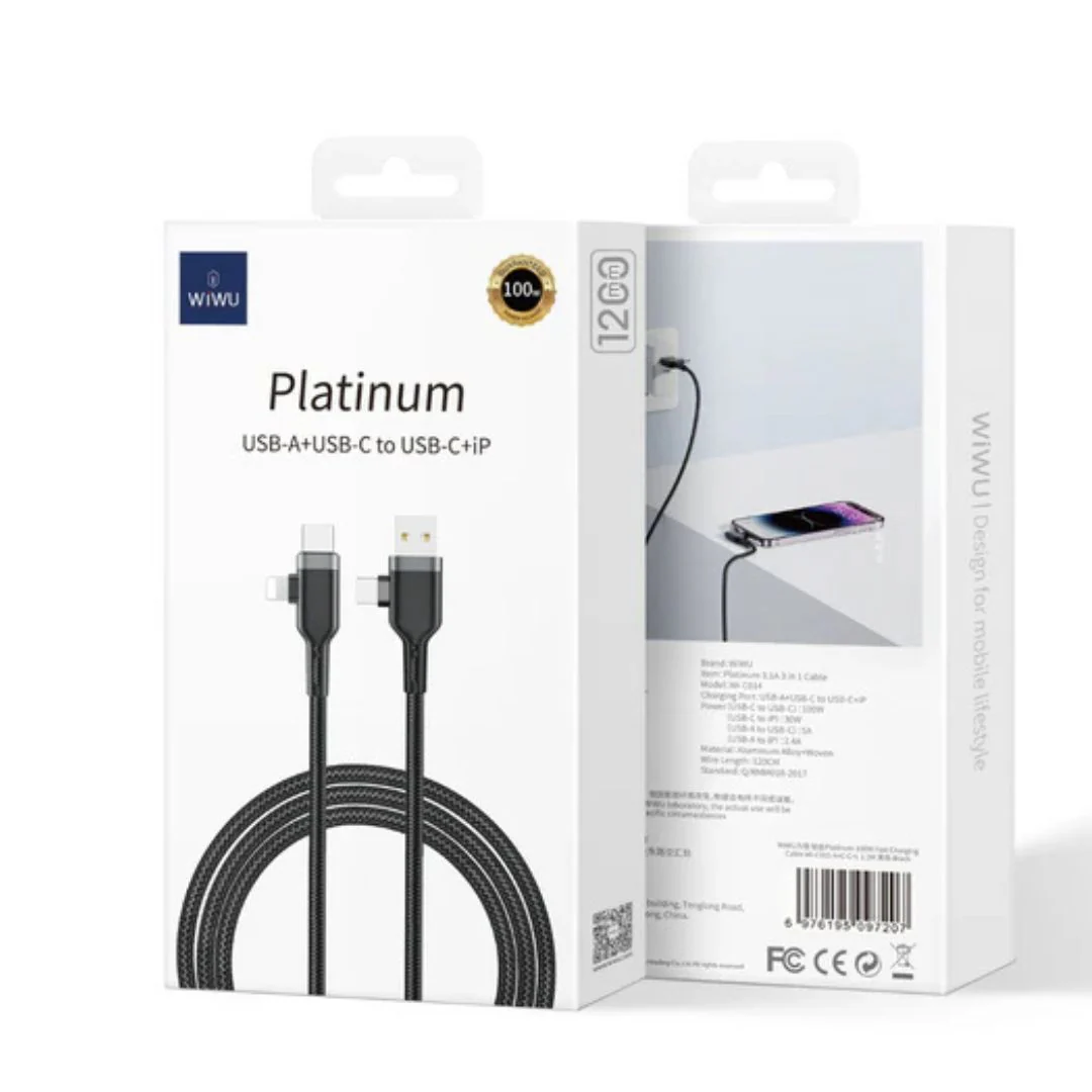Wiwu Plantinum 3in1 Wi-C015 - Image 5