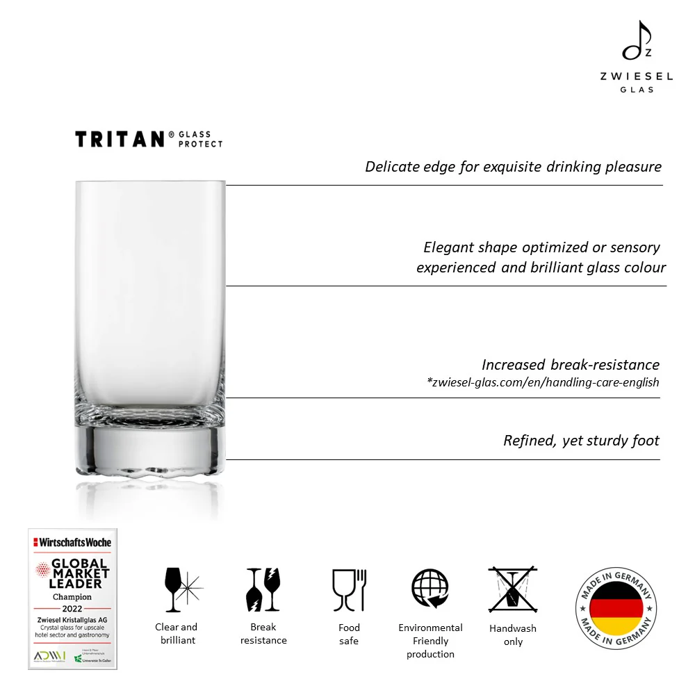 Zwiesel Glas Tritan Crystal Perspective Allround Tumbler,  411 mL - Box of 6 - Image 4